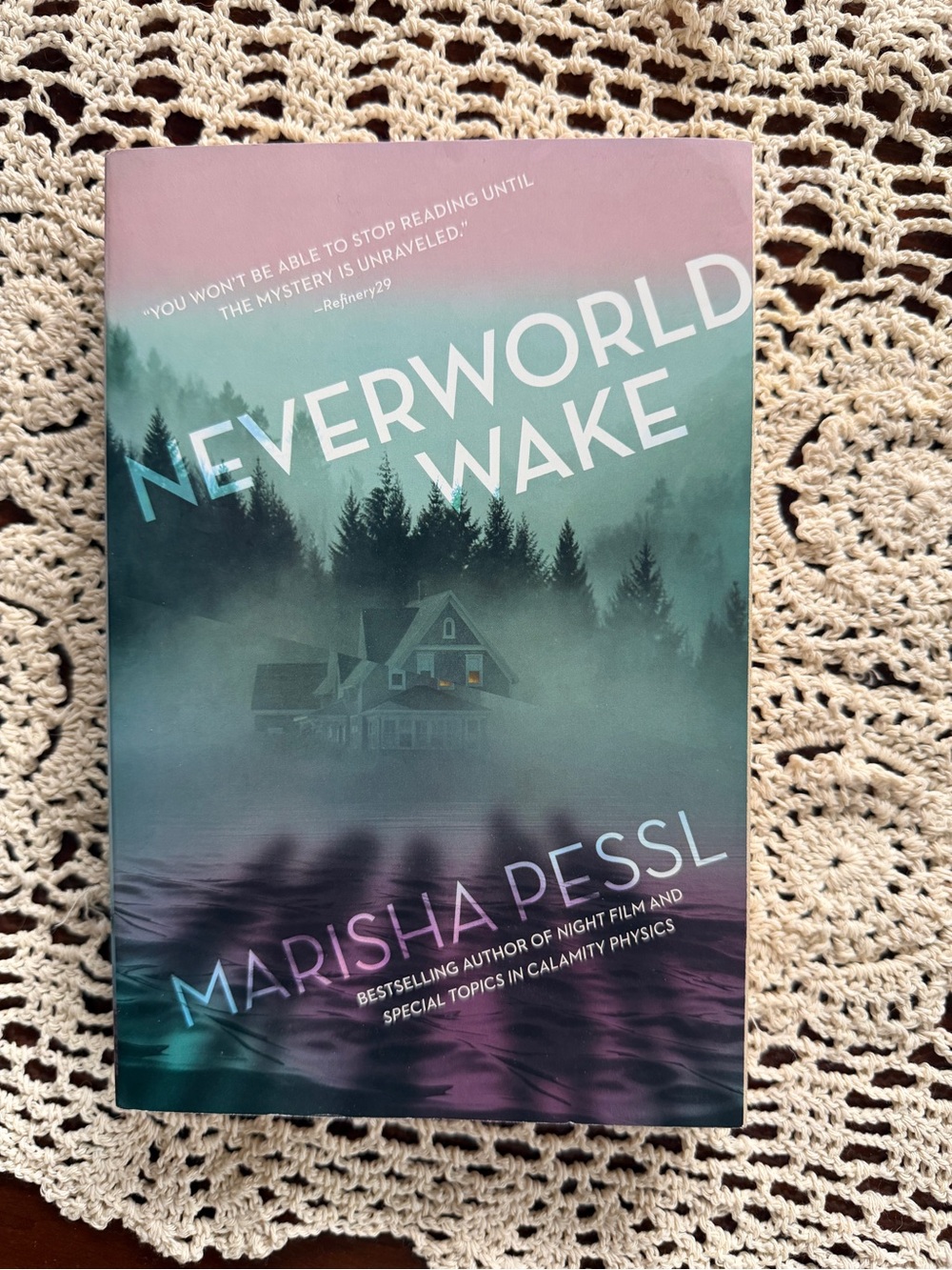 Neverworld Wake Paperback - Purple Gradient Back Cover